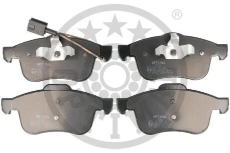 Тормозные колодки передние дисковые Optimal BP-12516