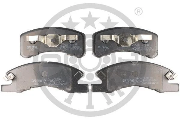 Гальмівні колодки передні дискові Optimal BP-12524 (фото 1)