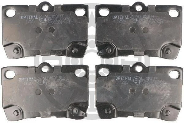 Тормозные колодки дисковые Optimal BP-12528 (фото 1)
