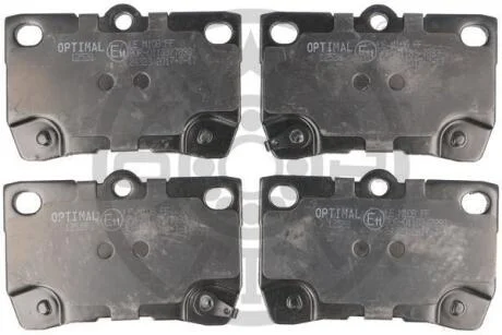 Тормозные колодки дисковые Optimal BP-12528