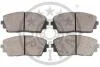 Тормозные колодки передние дисковые Optimal BP-12536 (фото 2)