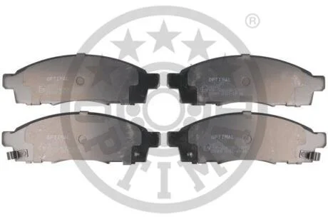 Тормозные колодки передние дисковые Optimal BP-12537