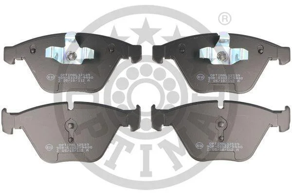 Гальмівні колодки передні дискові Optimal BP-12539 (фото 1)