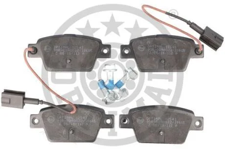 Тормозные колодки дисковые Optimal BP-12541