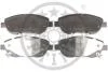 Тормозные колодки передние дисковые Optimal BP-12551 (фото 1)
