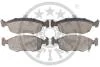 Тормозные колодки передние дисковые Optimal BP-12555 (фото 2)