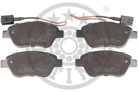 Гальмівні колодки передні дискові Optimal BP-12557