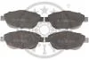 Тормозные колодки передние дисковые Optimal BP-12558 (фото 1)