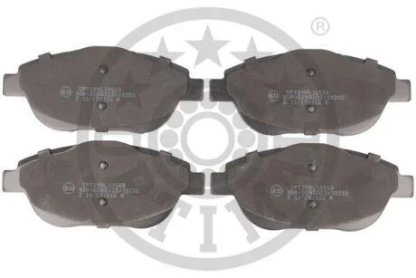 Тормозные колодки передние дисковые Optimal BP-12558