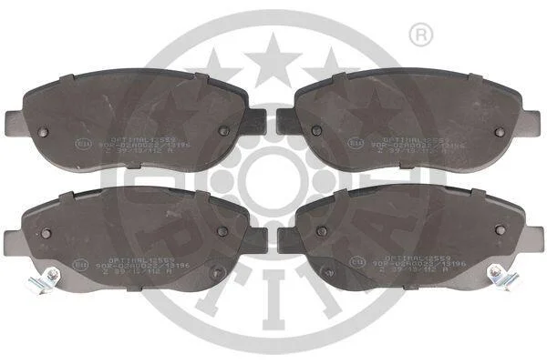 Тормозные колодки передние дисковые Optimal BP-12559 (фото 1)