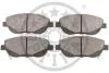 Тормозные колодки передние дисковые Optimal BP-12559 (фото 2)