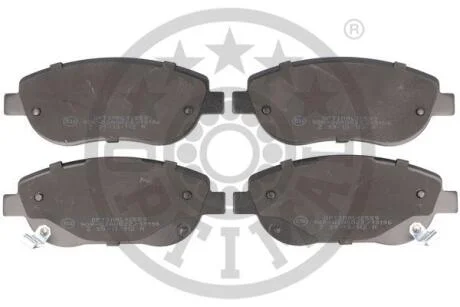 Тормозные колодки передние дисковые Optimal BP-12559