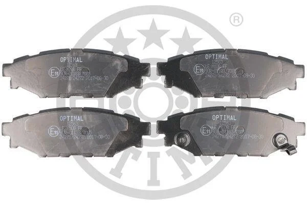 Тормозные колодки дисковые Optimal BP-12563 (фото 1)