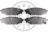 Тормозные колодки дисковые Optimal BP-12563 (фото 1)
