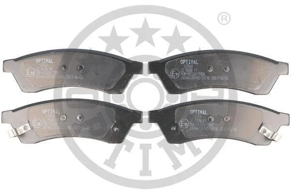 Гальмівні колодки дискові Optimal BP-12564 (фото 1)