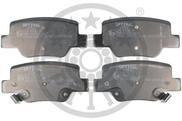 Тормозные колодки дисковые Optimal BP-12565 (фото 1)