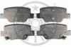 Тормозные колодки дисковые Optimal BP-12565 (фото 1)