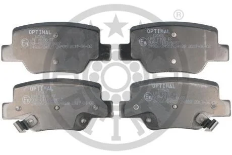 Тормозные колодки дисковые Optimal BP-12565