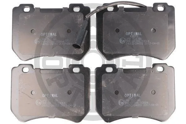 Тормозные колодки передние дисковые Optimal BP-12573 (фото 1)