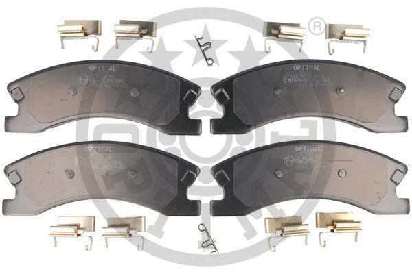 Гальмівні колодки передні дискові Optimal BP-12580 (фото 1)