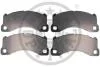 Тормозные колодки передние дисковые Optimal BP-12583 (фото 1)