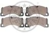 Тормозные колодки передние дисковые Optimal BP-12583 (фото 2)