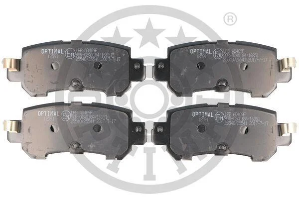 Тормозные колодки дисковые Optimal BP-12591 (фото 1)
