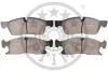 Тормозные колодки передние дисковые Optimal BP-12599 (фото 2)