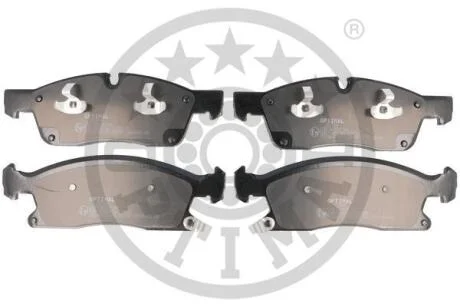 Тормозные колодки передние дисковые Optimal BP-12599
