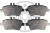 Тормозные колодки дисковые Optimal BP-12606 (фото 1)