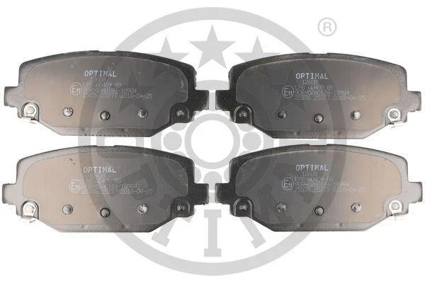 Гальмівні колодки дискові Optimal BP-12608 (фото 1)