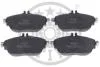 Тормозные колодки передние дисковые Optimal BP-12609 (фото 1)