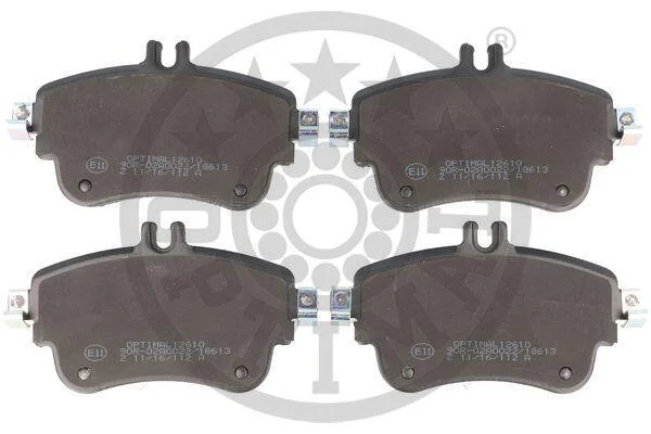 Гальмівні колодки передні дискові Optimal BP-12610 (фото 1)