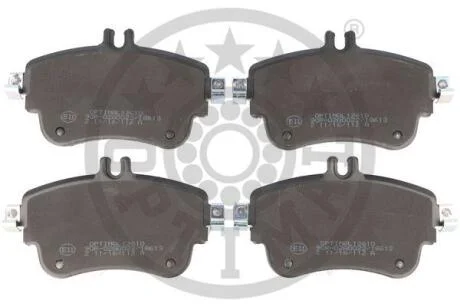 Гальмівні колодки передні дискові Optimal BP-12610