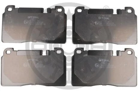 Тормозные колодки передние дисковые Optimal BP-12619