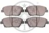 Гальмівні колодки передні дискові Optimal BP-12623 (фото 2)