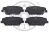 Тормозные колодки передние дисковые Optimal BP-12624 (фото 1)