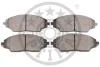 Тормозные колодки передние дисковые Optimal BP-12625 (фото 2)