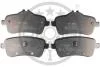 Гальмівні колодки дискові Optimal BP-12626 (фото 1)