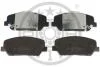 Гальмівні колодки передні дискові Optimal BP-12628 (фото 1)