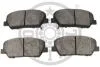 Гальмівні колодки передні дискові Optimal BP-12628 (фото 2)