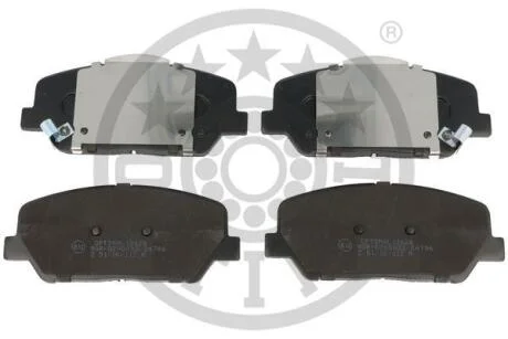 Гальмівні колодки передні дискові Optimal BP-12628