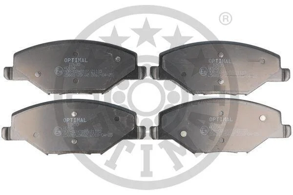 Гальмівні колодки передні дискові Optimal BP-12630 (фото 1)