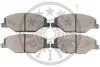 Гальмівні колодки передні дискові Optimal BP-12630 (фото 2)