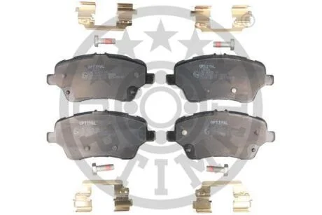 Гальмівні колодки передні дискові Optimal BP-12632