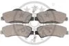 Тормозные колодки передние дисковые Optimal BP-12634 (фото 2)