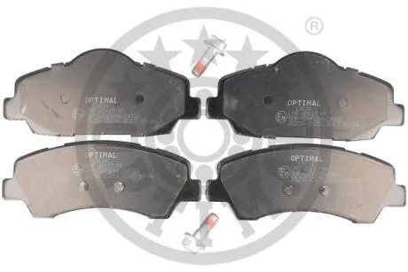 Тормозные колодки передние дисковые Optimal BP-12634