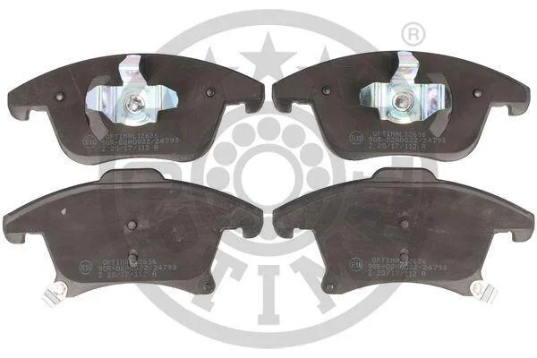 Тормозные колодки передние дисковые Optimal BP-12636 (фото 1)