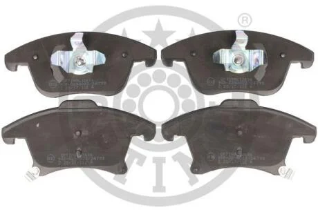 Тормозные колодки передние дисковые Optimal BP-12636