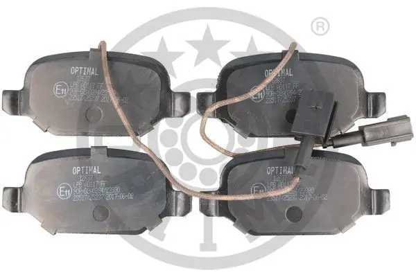 Гальмівні колодки дискові Optimal BP-12637 (фото 1)